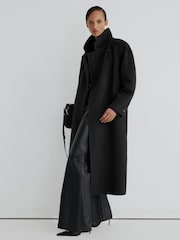 Atelier Wool-Blend Blind-Seam Double-Breasted Coat - Εικόνα 1 από 8