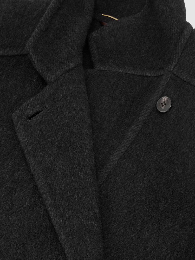 Atelier Wool-Blend Blind-Seam Double-Breasted Coat - Εικόνα 8 από 8 Atelier Wool-Blend Blind-Seam Double-Breasted Coat - Εικόνα 8 από 8