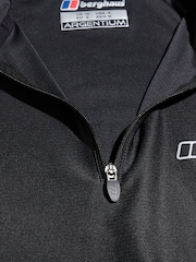Berghaus Black 24/7 Tech Tee Half Zip Sweatshirt - Image 4 of 5