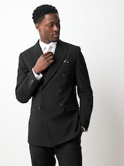 Noir - Veste de costume à deux boutons - Image 1 de 11