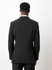 Noir - Veste de costume à deux boutons - Image 3 de 11