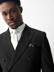 Noir - Veste de costume à deux boutons - Image 4 de 11