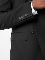 Noir - Veste de costume à deux boutons - Image 6 de 11