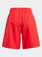 adidas Red Marvel Spider Man 5" Swim Shorts - Image 2 of 5