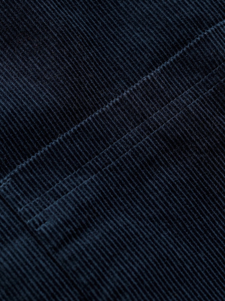 Seasalt Cornwall Blue Men's Pengelly Cotton Cord Jacket - Imagen 5 de 5