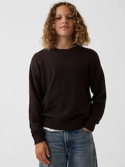Brun - Gap Relaxed Jumper (4-13år) - Bild 1 av 5