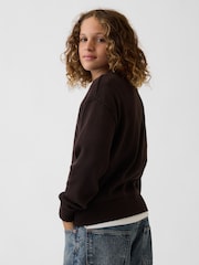 Brun - Gap Relaxed Jumper (4-13år) - Bild 2 av 5