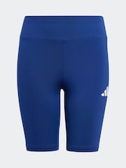 adidas Pink Train Essentials 3 Stripe T-Shirt and Shorts Set - Image 8 of 8