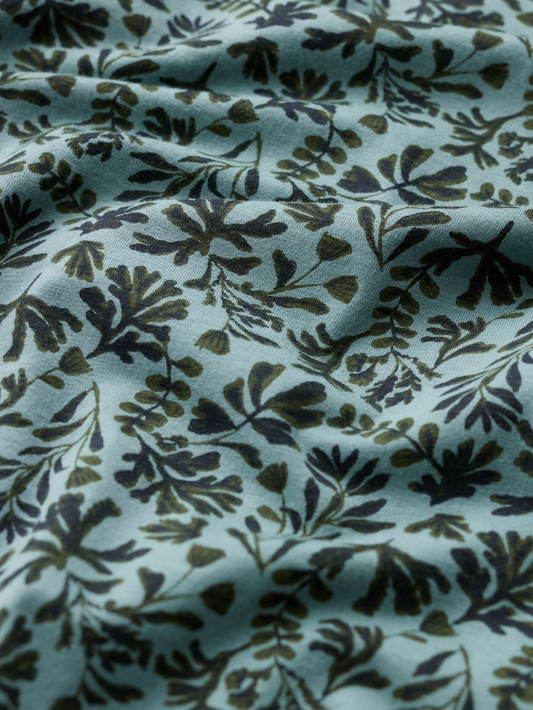 Seasalt Cornwall Green Screenprint Long Sleeve A-Line Tunic - Image 5 of 5