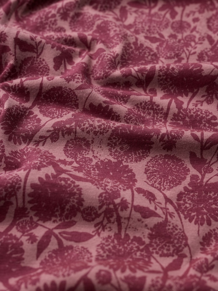 Seasalt Cornwall Pink Screenprint Long Sleeve A-line Tunic - Image 5 of 5 Seasalt Cornwall Pink Screenprint Long Sleeve A-line Tunic - Image 5 of 5