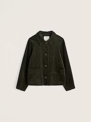 Seasalt Cornwall Green Ocean Mist Cord Jacket - Image 4 of 5