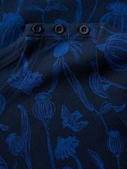 Seasalt Cornwall Blue Tall Waves Jersey Tunic - Image 5 of 5