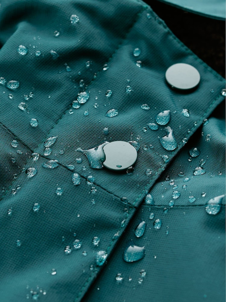 Seasalt Cornwall Dark Teal Tall Janelle Raincoat - Image 5 of 5 Seasalt Cornwall Dark Teal Tall Janelle Raincoat - Image 5 of 5
