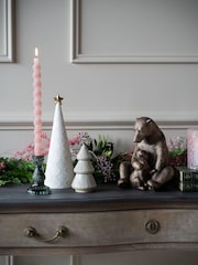 Laura Ashley White Ceramic Christmas Ornaments Tree - Image 2 of 6