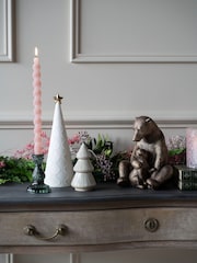 Laura Ashley Bronze Bear with Cub Ornament - Image 2 of 5