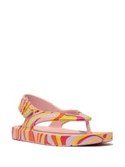FitFlop Kids Iqushion Toddler Swirly Ergonomic Flip Flops - Image 3 of 5