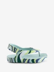 FitFlop Kids Iqushion Toddler Swirly Ergonomic Flip Flops - Image 1 of 6