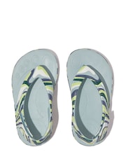 FitFlop Kids Iqushion Toddler Swirly Ergonomic Flip Flops - Image 4 of 6