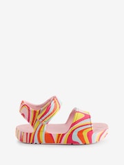 FitFlop Kids Multi Iqushion Toddler Swirly Ergonomic B/S Sandals - Image 2 of 6