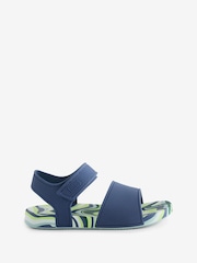 FitFlop Iqushion Kids Junior Swirly Ergonomic B/S Sandals - Image 2 of 5