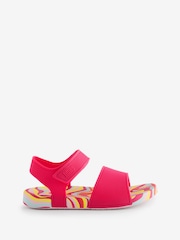 FitFlop Iqushion Kids Junior Swirly Ergonomic B/S Sandals - Image 2 of 5