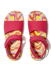 FitFlop Iqushion Kids Junior Swirly Ergonomic B/S Sandals - Image 4 of 5