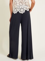 Monsoon Black Wanda Wrap Trousers - Image 2 of 9