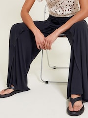 Monsoon Black Wanda Wrap Trousers - Image 3 of 9