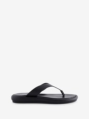 Monsoon Black 90s Platform Sandals - Image 1 of 4