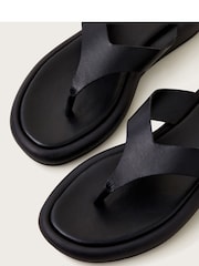 Monsoon Black 90s Platform Sandals - Image 2 of 4