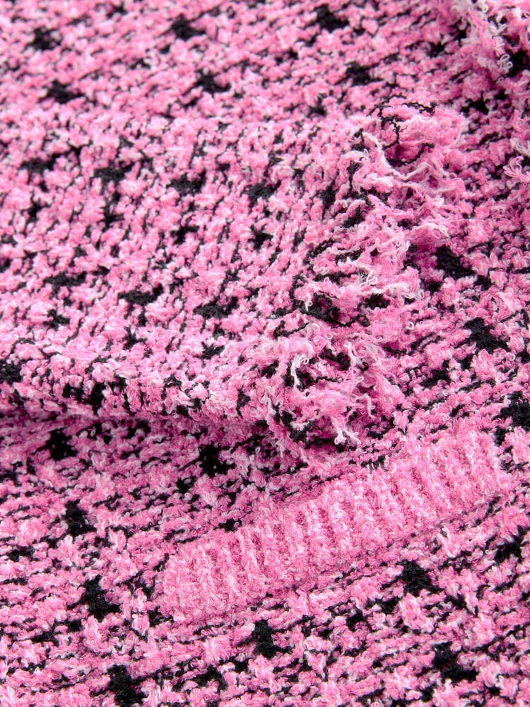 Rose - Cardigan coordonné en maille élégante - Image 7 of 8