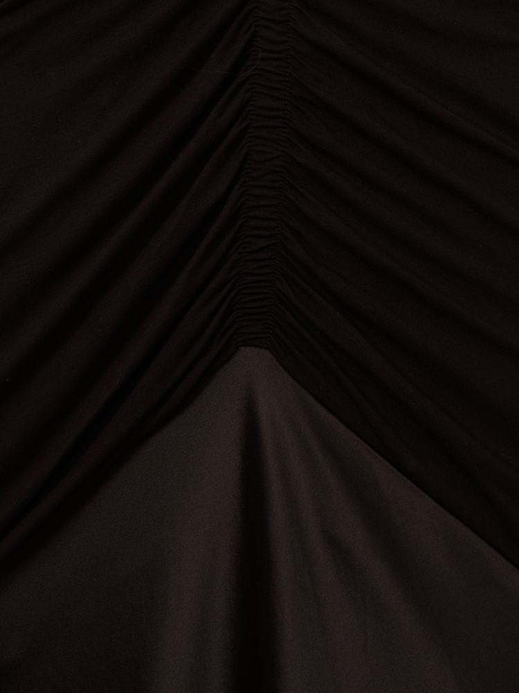 Reiss Paula Tief ausgeschnittenes Hybrid-Maxikleid aus Jersey-Satin - Bild 7 von 7 Reiss Paula Tief ausgeschnittenes Hybrid-Maxikleid aus Jersey-Satin - Bild 7 von 7