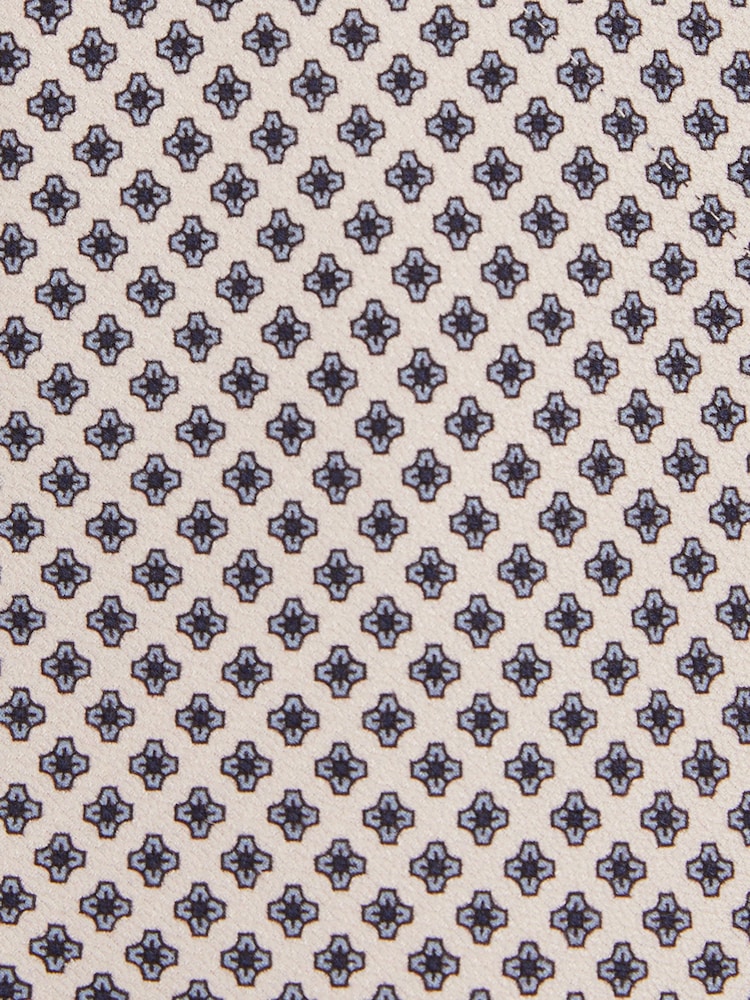 Reiss Ivory Albergo Silk Floral Tie - Image 5 of 5