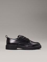 Calvin Klein Black Low Cut Lace-Up Shoes - Image 1 of 7