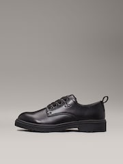Calvin Klein Black Low Cut Lace-Up Shoes - Image 2 of 7