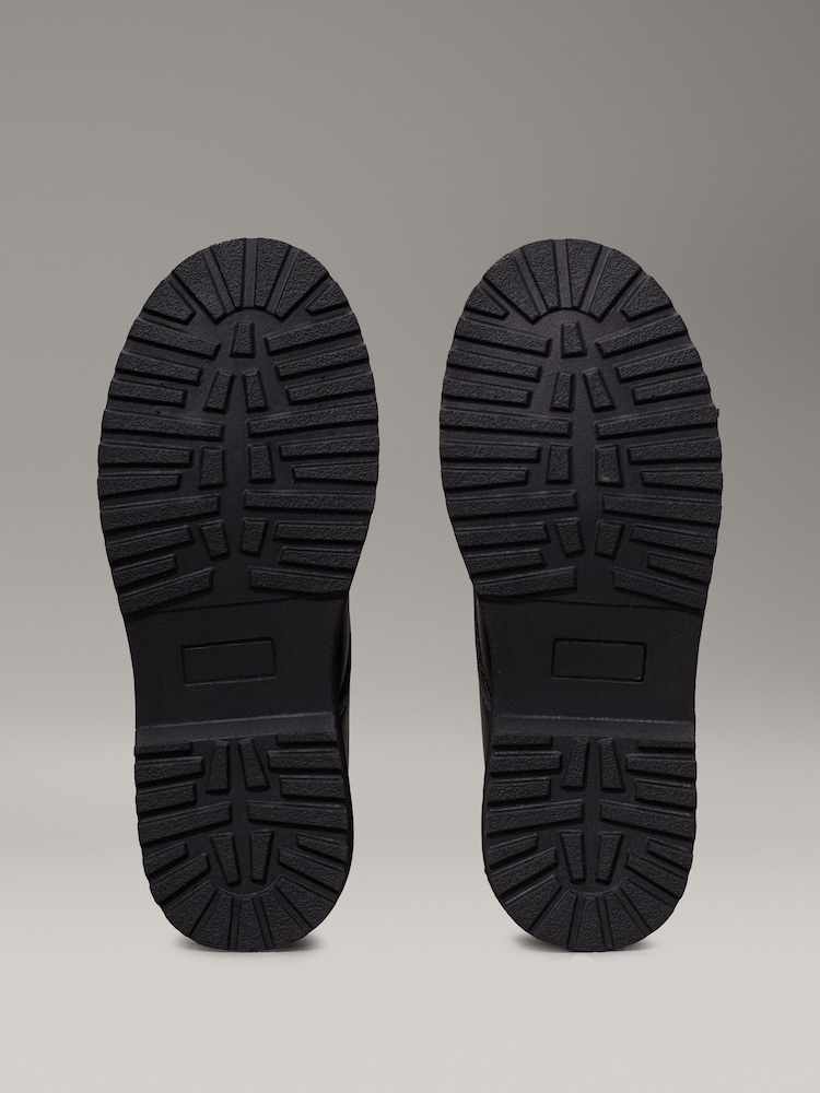 Calvin Klein Black Low Cut Lace-Up Shoes - Image 6 of 7
