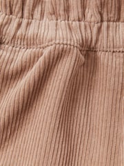 Reiss Camel Samantha 13-14 yrs Corduroy Paper Bag Trousers - Image 4 of 4