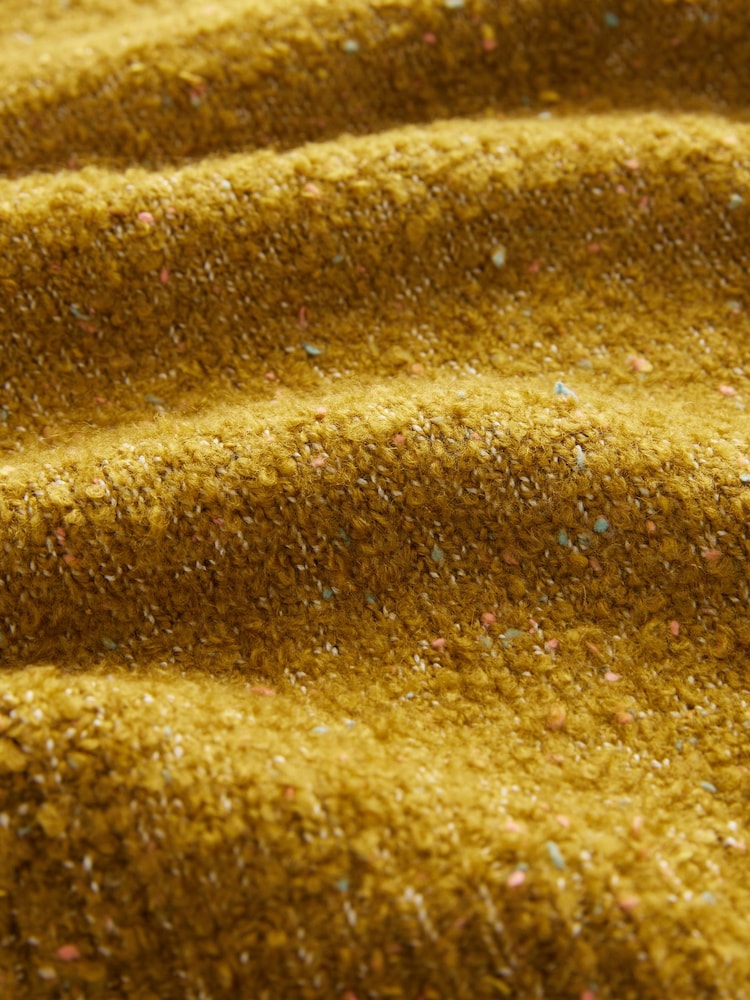 Green Olive Lace Layer Collared Knitted Jumper - Image 6 of 7