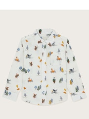 Monsoon Natural Park Print 100% Cotton Shirt - Image 1 of 3