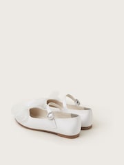 Monsoon Natural Embellished Ballet Flats - Image 3 of 3