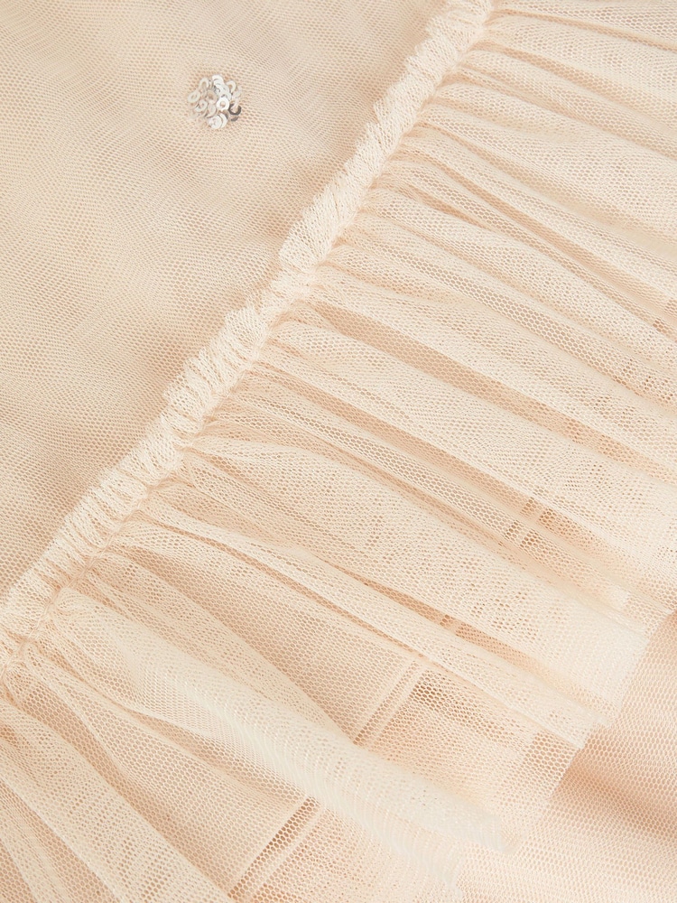 Monsoon Pink Embellished Spot Skirt and Top Set - Image 5 of 5