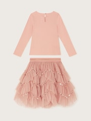 Monsoon Pink Embellished Long Sleeve Disco Set - Image 3 of 4