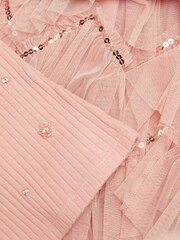 Monsoon Pink Embellished Long Sleeve Disco Set - Image 4 of 4