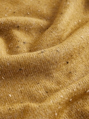 Green Olive Neppy Knitted Column Midi Skirt with Wool - Image 8 of 8