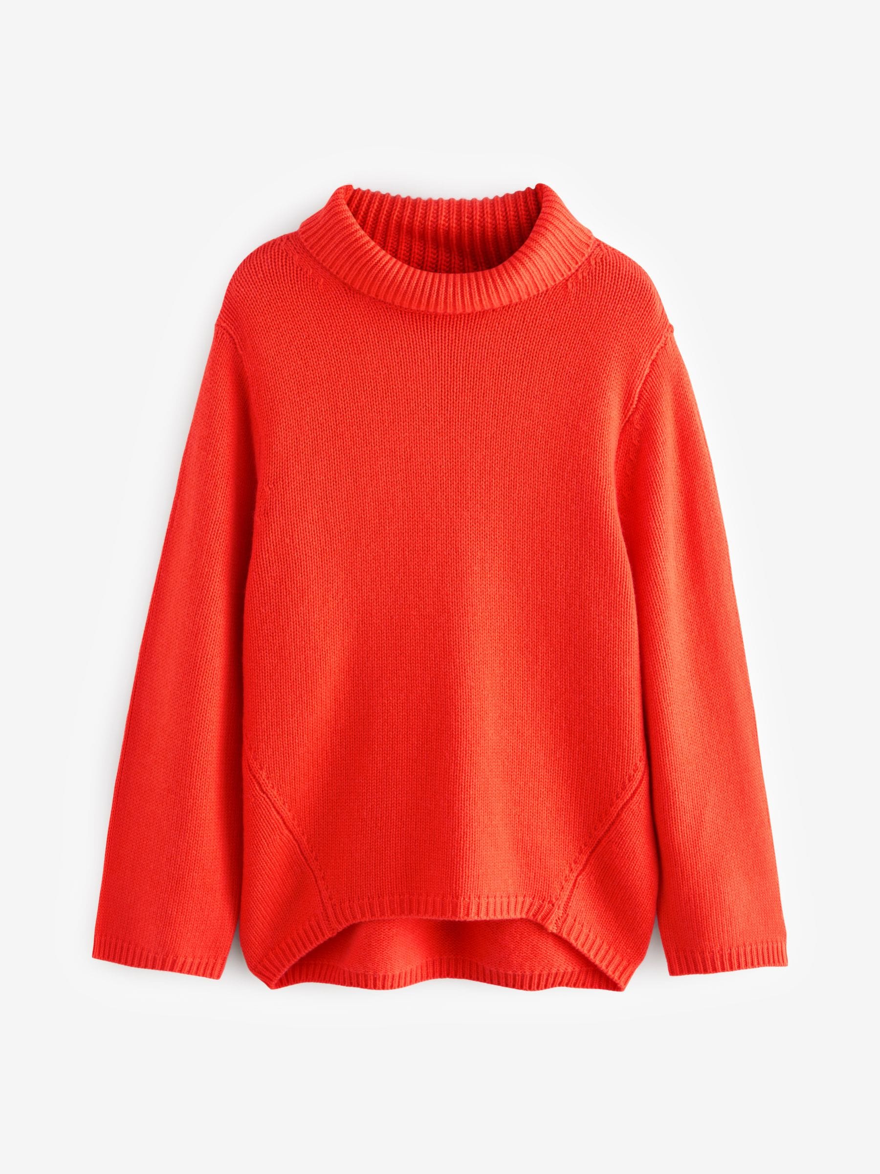 Buy Orange Relaxed Fit Oversized Premium Knitted Jumper with Cashmere from  Next USA