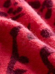 Pink Animal Printed Crew Neck Jumper - Image 6 of 7