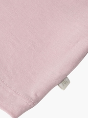 The Little Tailor Pink Soft Jersey LenzingTM EcoVeraTMButton Through Shorty Pyjamas Set - Image 10 of 12
