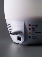 Tommee Tippee White Gro Egg Thermometer and Night Light - Image 4 of 5
