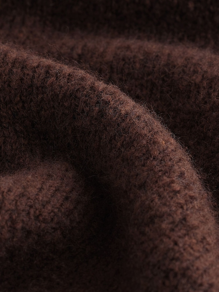 Brun - Débardeur en tricot à col rond - Image 7 de 7