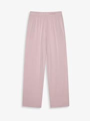 The Little Tailor Pink Soft Jersey LenzingTM EcoVeraTM Button Through Relaxed Pyjamas Set - Image 9 of 13